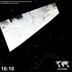 Level 1B Image at: 1610 UTC