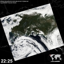 Level 1B Image at: 2225 UTC