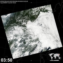 Level 1B Image at: 0350 UTC