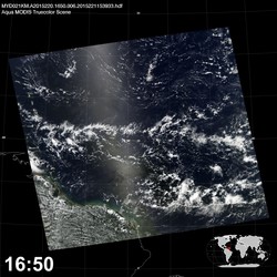 Level 1B Image at: 1650 UTC