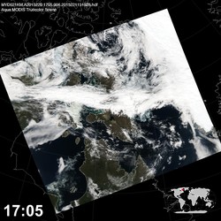 Level 1B Image at: 1705 UTC