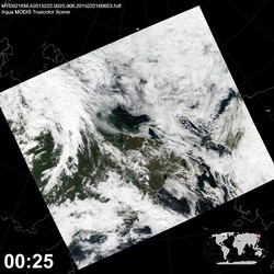 Level 1B Image at: 0025 UTC