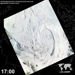 Level 1B Image at: 1700 UTC