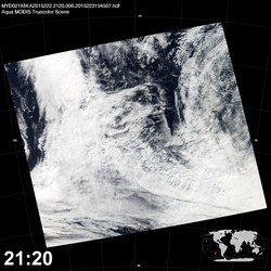 Level 1B Image at: 2120 UTC