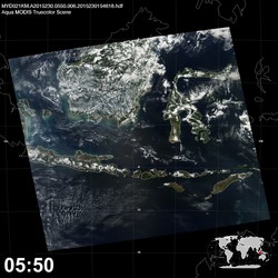 Level 1B Image at: 0550 UTC