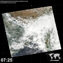 Level 1B Image at: 0725 UTC