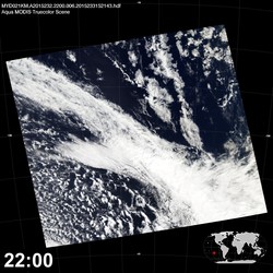 Level 1B Image at: 2200 UTC