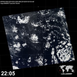 Level 1B Image at: 2205 UTC