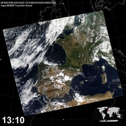 Level 1B Image at: 1310 UTC