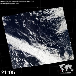 Level 1B Image at: 2105 UTC