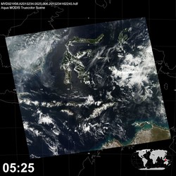 Level 1B Image at: 0525 UTC