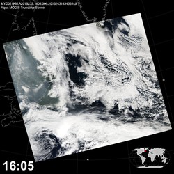 Level 1B Image at: 1605 UTC