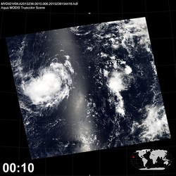 Level 1B Image at: 0010 UTC