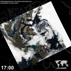 Level 1B Image at: 1700 UTC