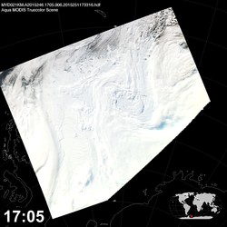 Level 1B Image at: 1705 UTC