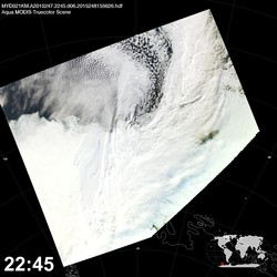 Level 1B Image at: 2245 UTC