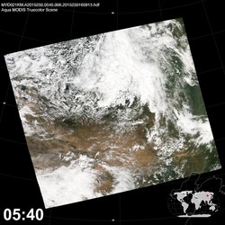 Level 1B Image at: 0540 UTC