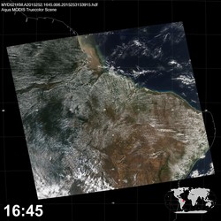 Level 1B Image at: 1645 UTC