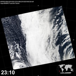 Level 1B Image at: 2310 UTC