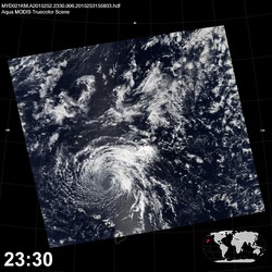 Level 1B Image at: 2330 UTC