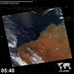 Level 1B Image at: 0540 UTC