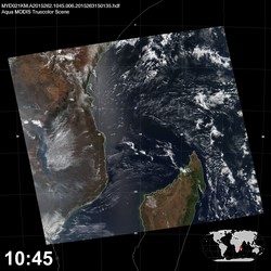 Level 1B Image at: 1045 UTC