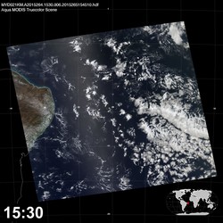 Level 1B Image at: 1530 UTC