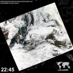 Level 1B Image at: 2245 UTC