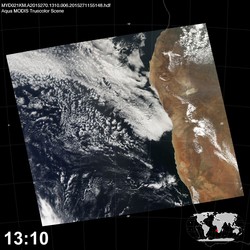 Level 1B Image at: 1310 UTC