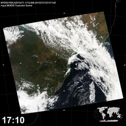 Level 1B Image at: 1710 UTC