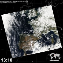 Level 1B Image at: 1310 UTC