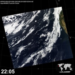 Level 1B Image at: 2205 UTC