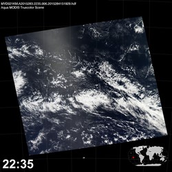 Level 1B Image at: 2235 UTC