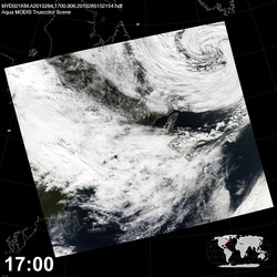 Level 1B Image at: 1700 UTC