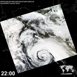 Level 1B Image at: 2200 UTC