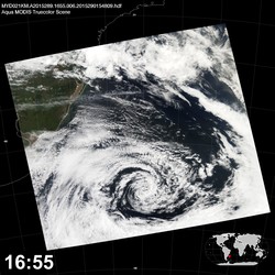 Level 1B Image at: 1655 UTC