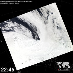 Level 1B Image at: 2245 UTC