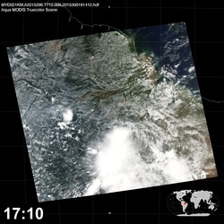 Level 1B Image at: 1710 UTC