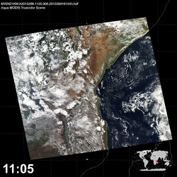 Level 1B Image at: 1105 UTC