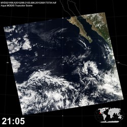 Level 1B Image at: 2105 UTC