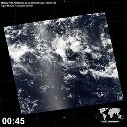 Level 1B Image at: 0045 UTC