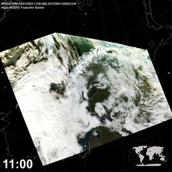 Level 1B Image at: 1100 UTC