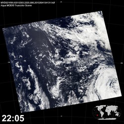 Level 1B Image at: 2205 UTC