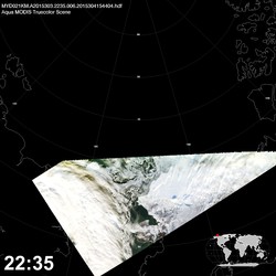 Level 1B Image at: 2235 UTC