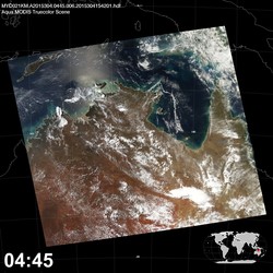 Level 1B Image at: 0445 UTC