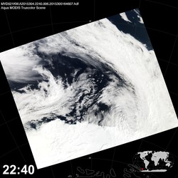 Level 1B Image at: 2240 UTC