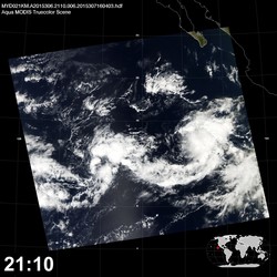 Level 1B Image at: 2110 UTC