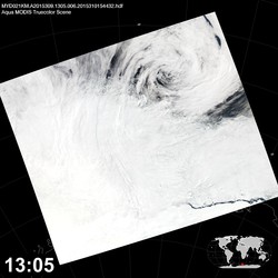 Level 1B Image at: 1305 UTC