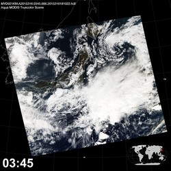 Level 1B Image at: 0345 UTC