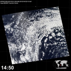 Level 1B Image at: 1450 UTC